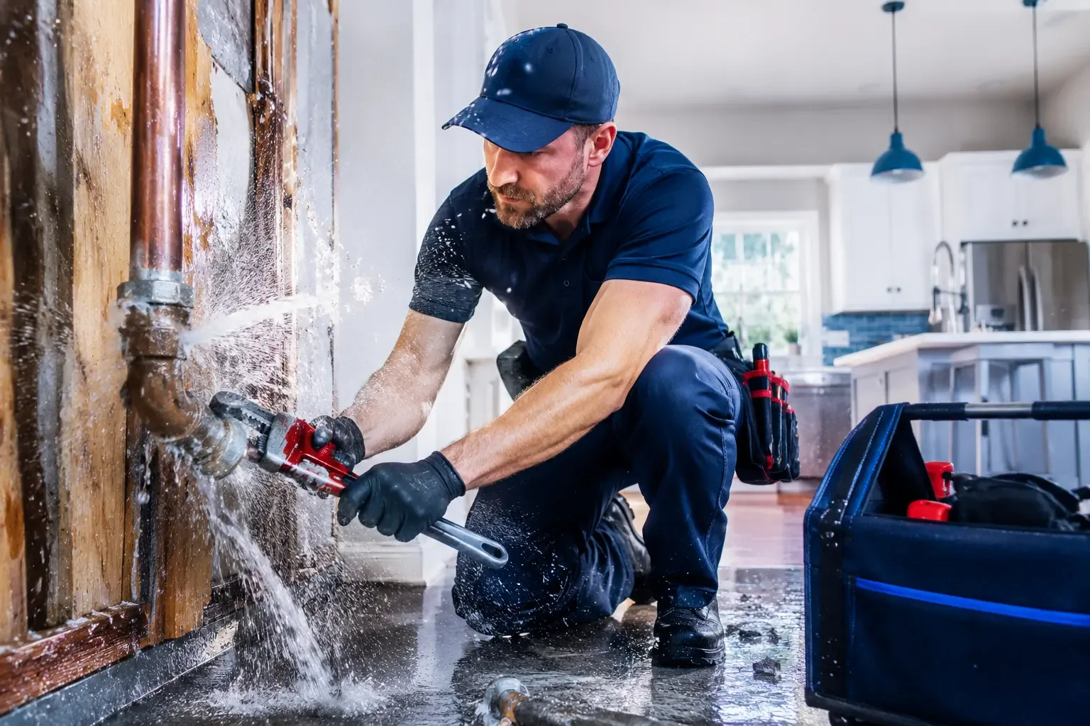 Local emergency pipe repair professionals in Knightdale, NC